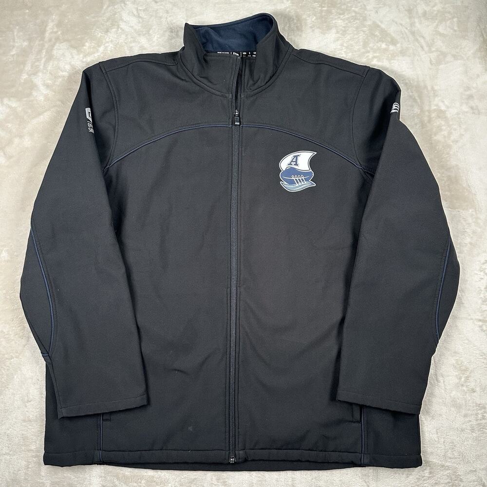 New Era Toronto Argonauts CFL Official Sideline Jacket Men's Size XXL Black